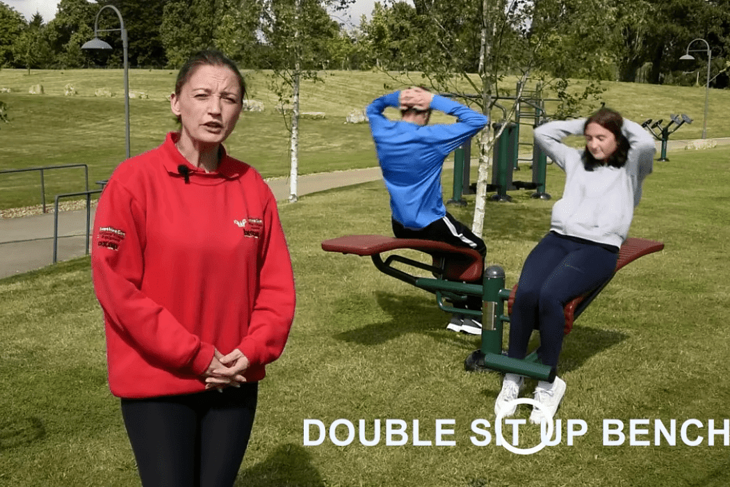 Sunshine Gym User Guide: Double Sit Up Bench